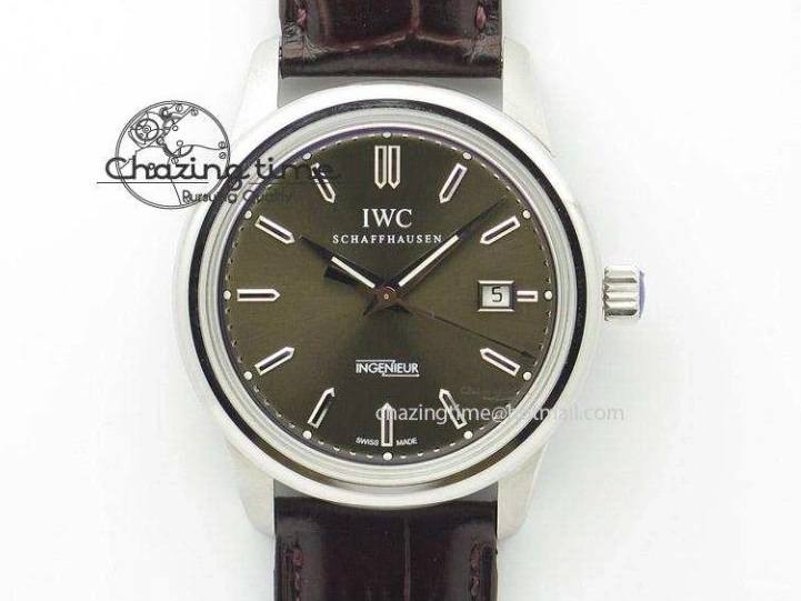 MIROTIME 0314 Portugieser Perpetual Calendar IW503301 V9F 1:1 Best Edition Silver Dial on Black Leather Strap A EyeCatching 7116